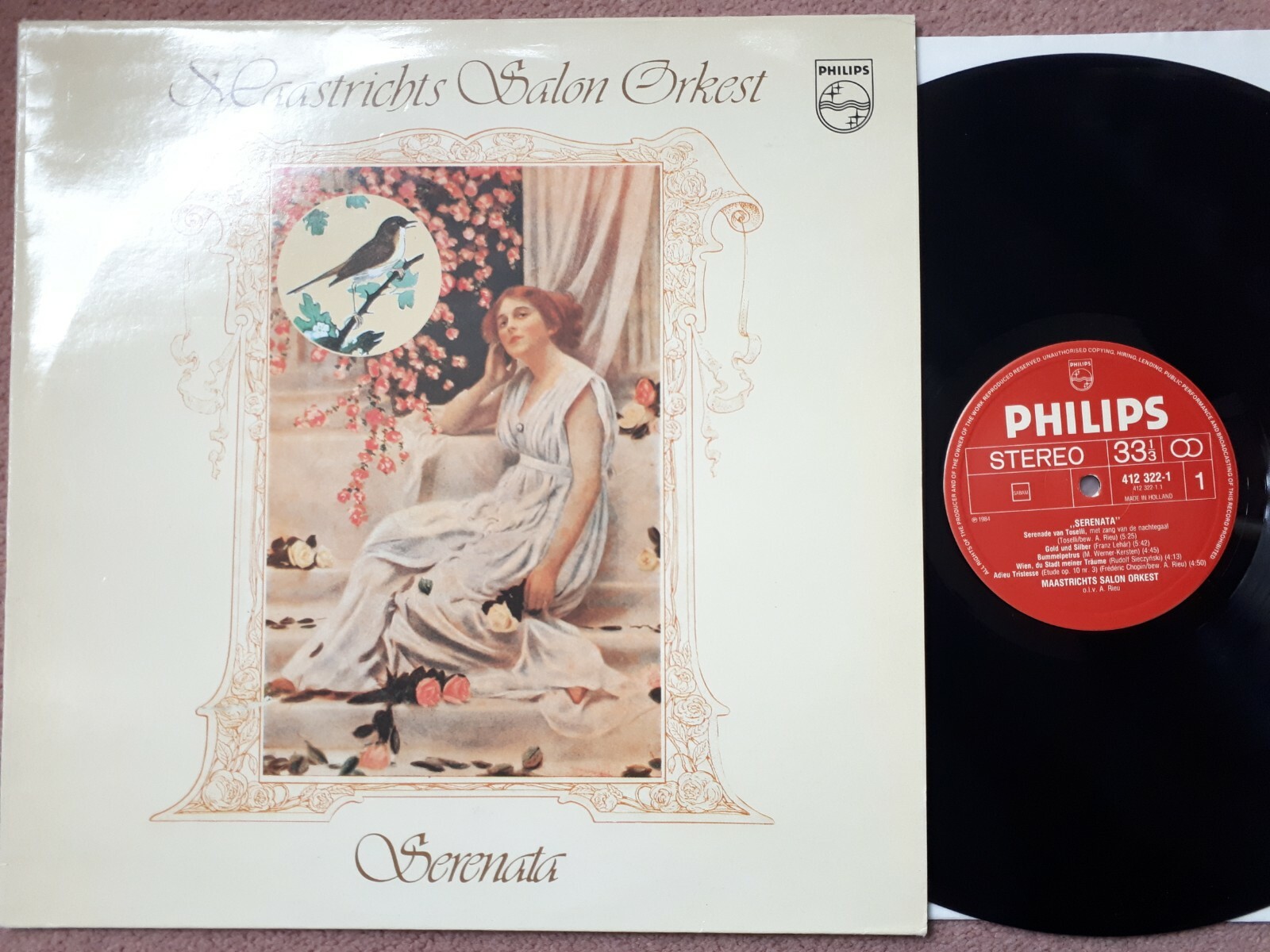PHILIPS 412 322 Andre Rieu Maastricht Salon Orchestra Serenata LP