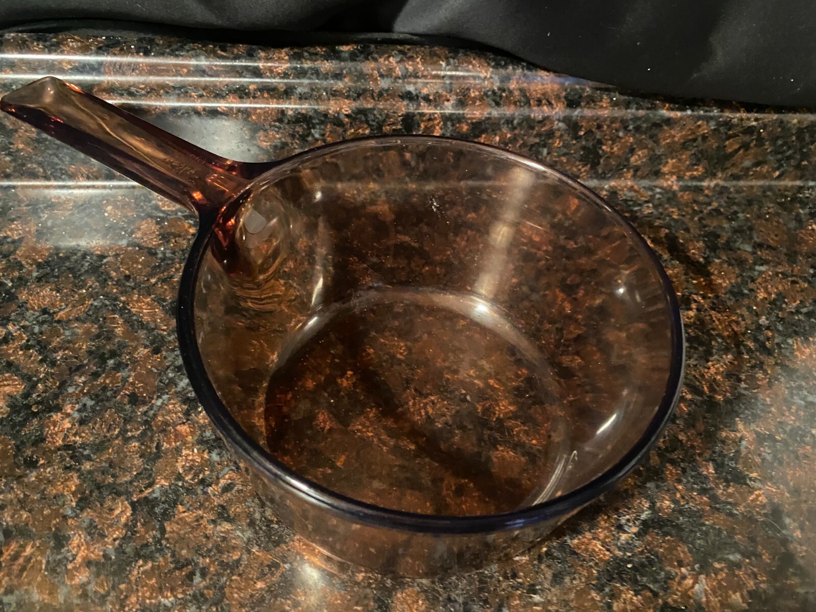 Corning Ware Vision Amber Cookware 1.5L Liter Pot Saucepan | EUC