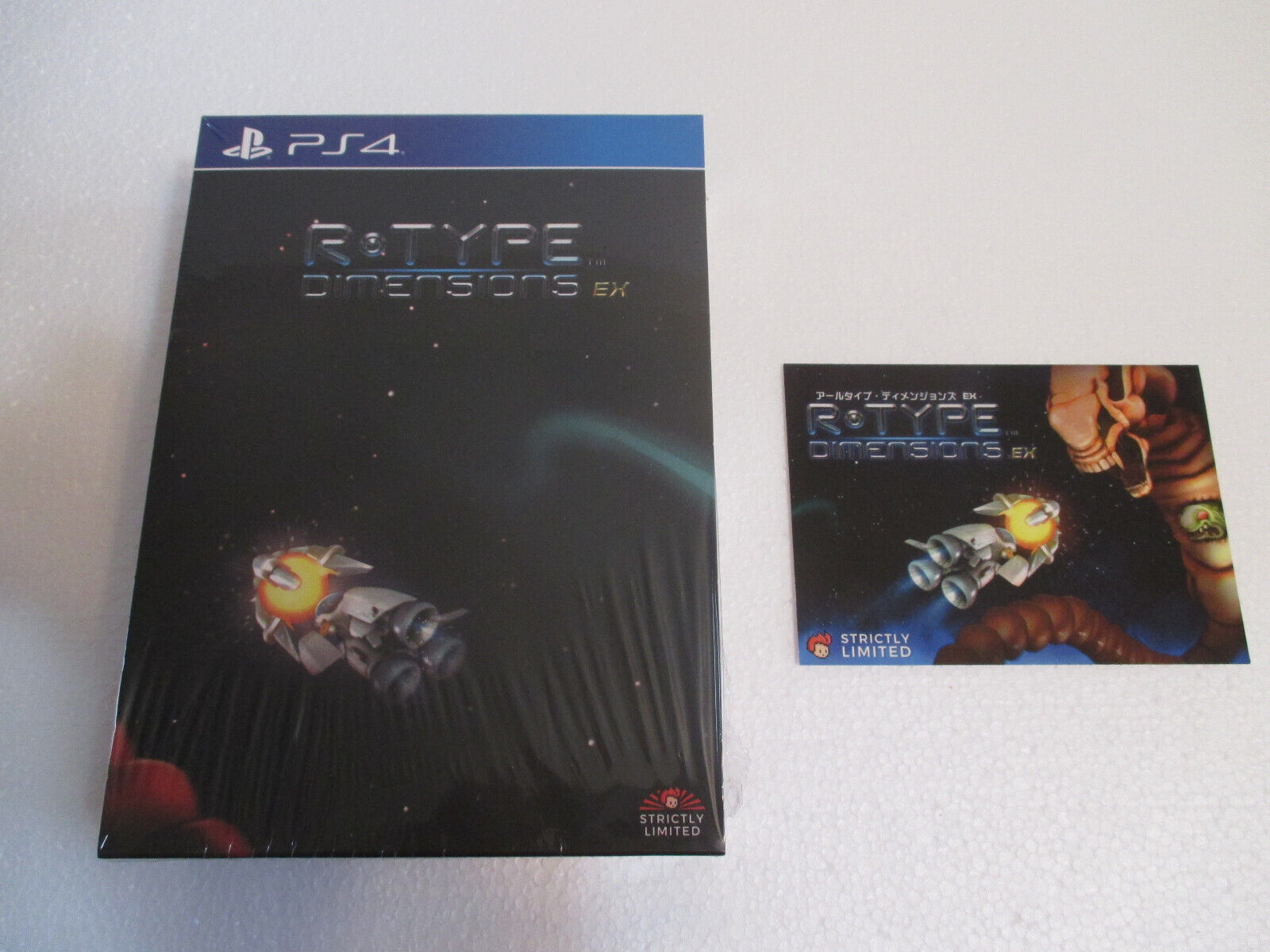 R-Type Dimensions EX Collector's Edition PS4 w/ Post Card R-Type Dimensions EX Collector's Edition PS4 w/ Post Card