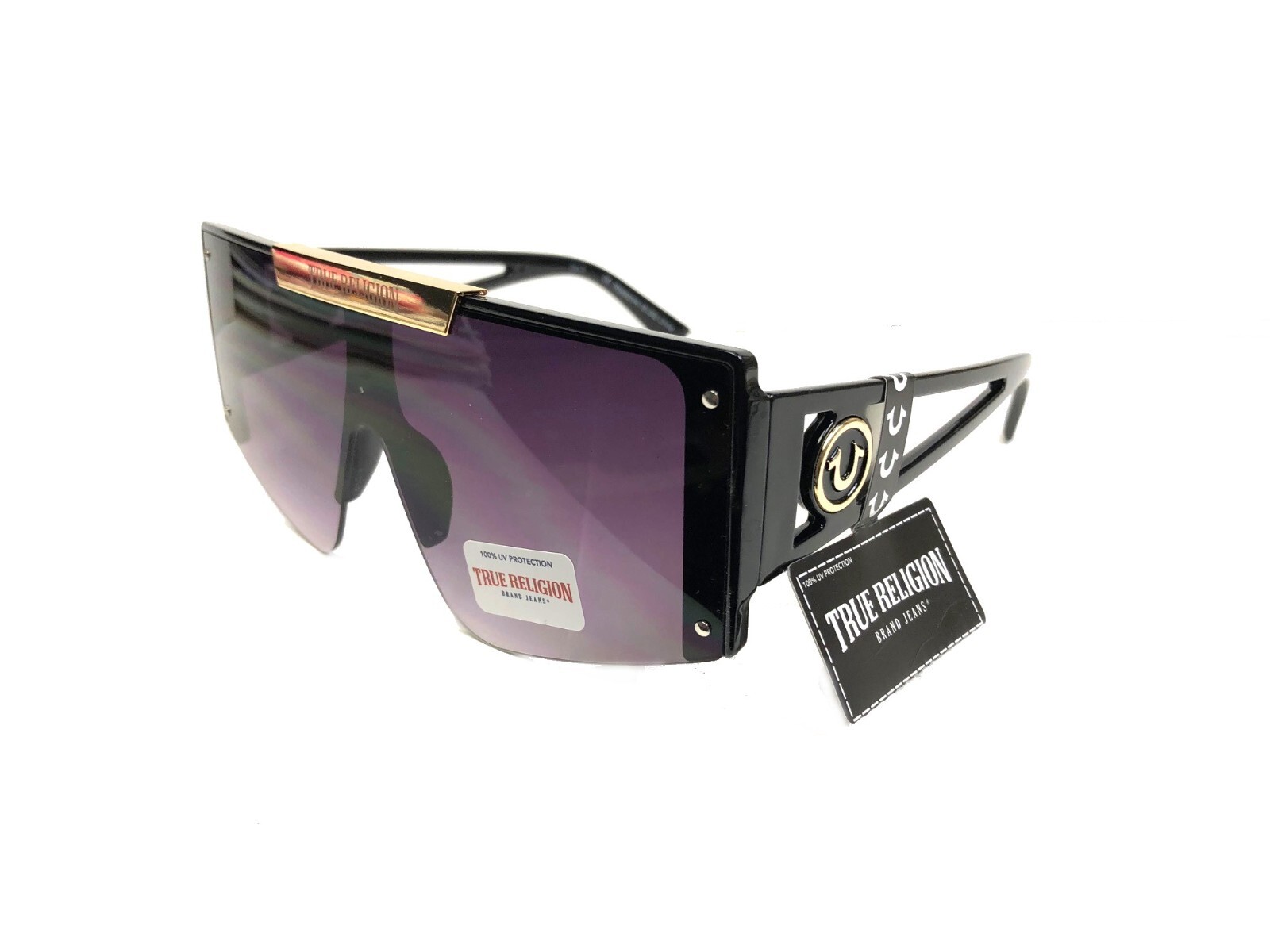 New Womens True Religion Sunglasses TR56852XK Black/Purple New Womens True Religion Sunglasses TR56852XK Black/Purple