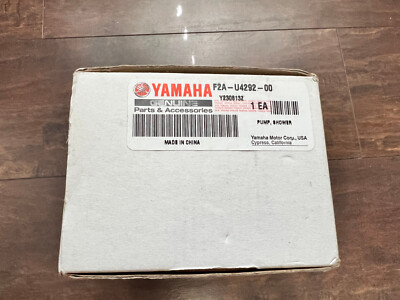 Yamaha Pump, Shower F2A-U4292-00 - New Genuine OEM Part - Flojet Demand Pump