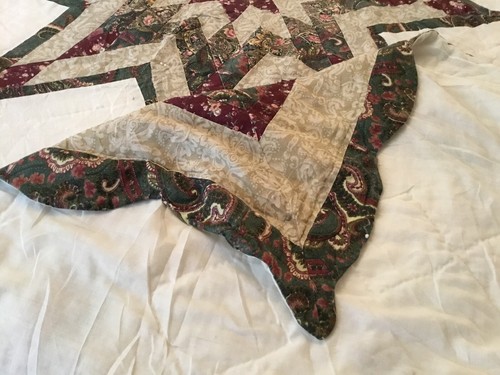 Lot Of 2 Cutter Quilts - Eight Point Star And Six Point Star