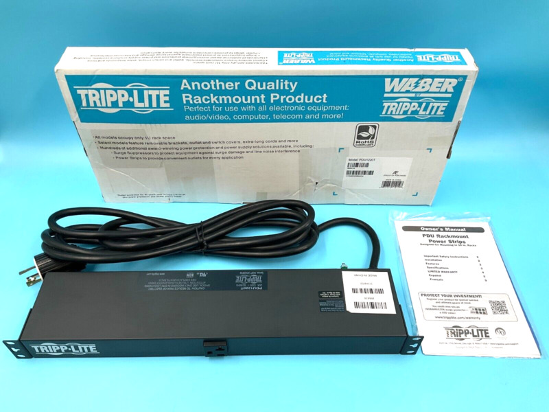 Tripp Lite Basic Power Distribution Unit (20amp) (120v) - Pdu1220t ✅❤️️✅❤️️✅❤️️