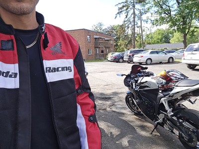 Men's Yamaha Motorcycle Motorbike Racing Jacket Mesh Fabric