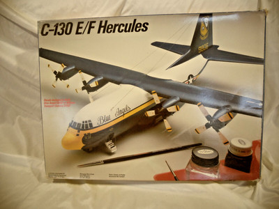 Vintage 1/72 Testors Italeri Lockheed C-130 E/F Hercules BLUE ANGELS #10