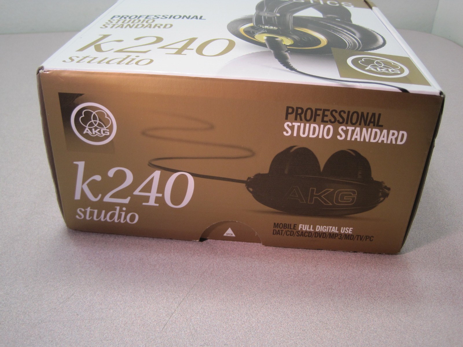 AKG Acoustics K240 Studio Semi-Open Professional Headphones
