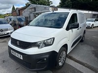 2019 Peugeot Partner 950 1.5 BlueHDi 100 Professional Van PANEL VAN Diesel Manua