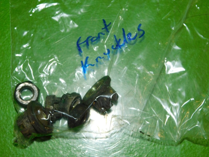 04-08 TSX OEM front knuckle spindle hub mount bolts left right SET