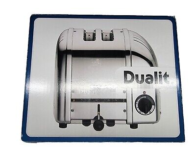 DUALIT 2 Slice Toaster D2VMHA US White Open Box/New - READ 
