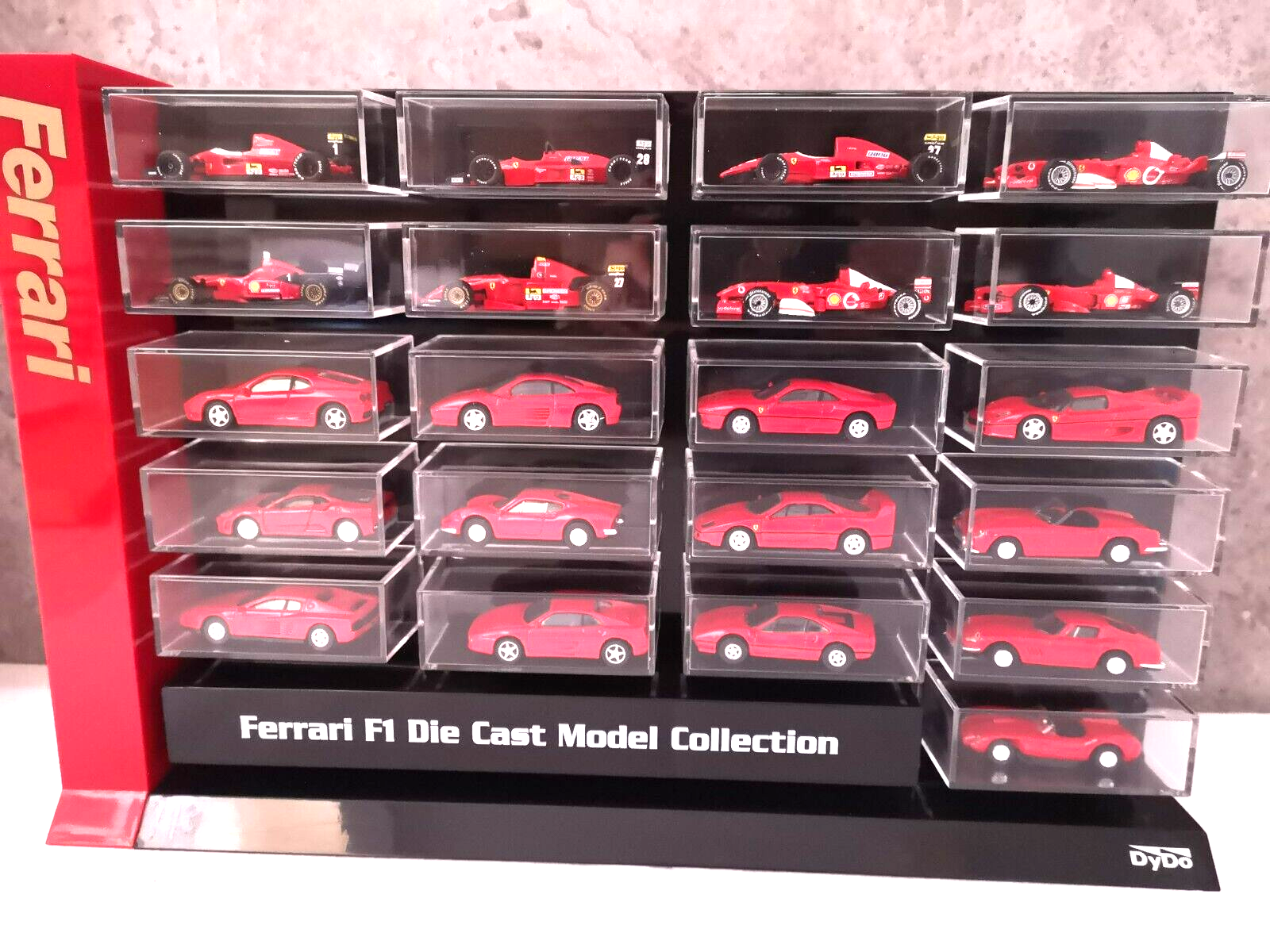 dydo Ferrari F1 ダイキャストモデルコレクション Dydo Ferrari F1 Die Cast Model Collection フェラーリF1 21台