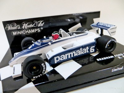 Brabham F1 Bt49c Parmalat 6 Monaco Gp 1981 H Rabaque Spark 1 43 S4348 Formule 1 Razzmatazzfilms Com