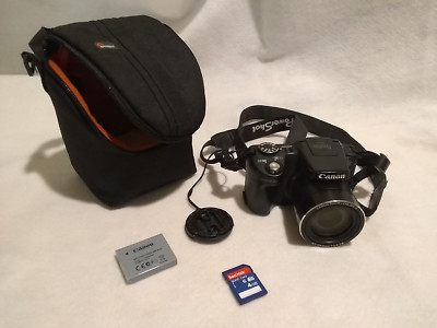 Canon PowerShot SX510 HS 12.1MP Digital Camera Untested No Charger