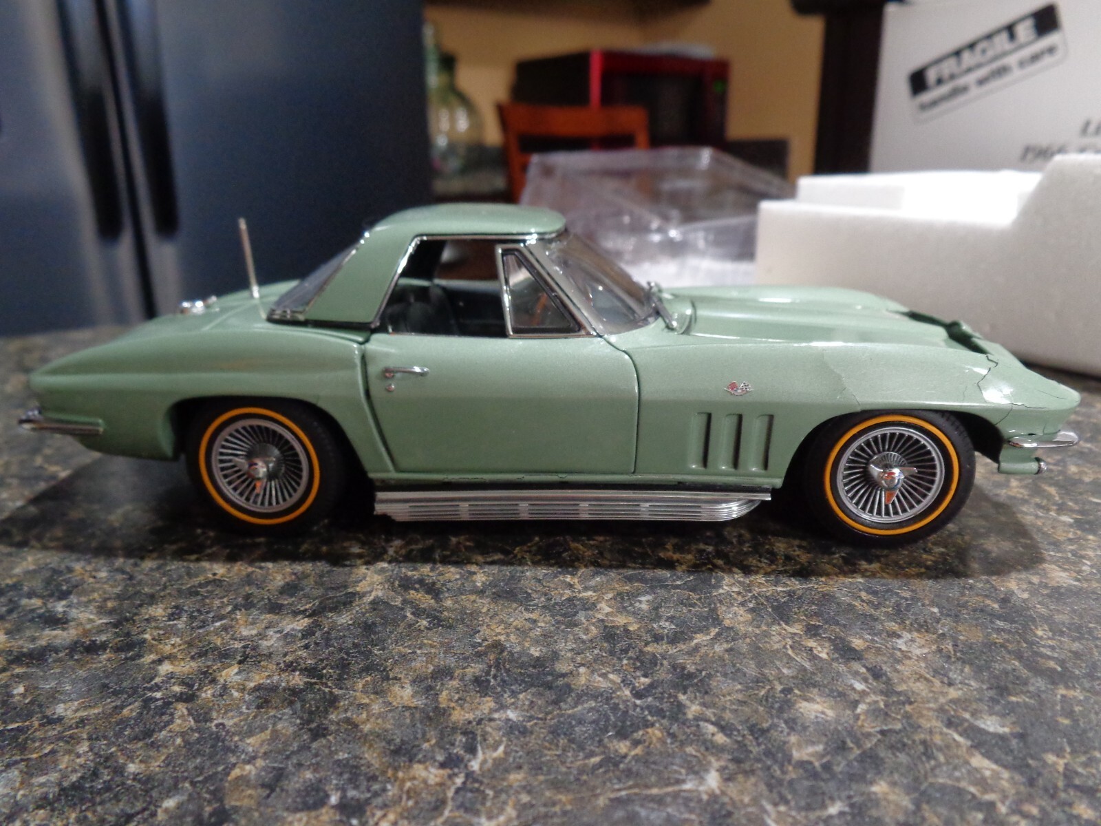 1966 CHEVY CORVETTE CONVERTIBLE LTD EDITION MOSPORT GREEN W 1966 CHEVY CORVETTE CONVERTIBLE LTD EDITION MOSPORT GREEN W