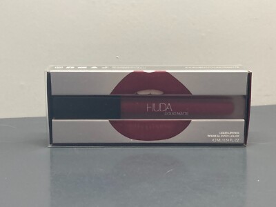 Huda Beauty Liquid Matte Lipstick Trophy Wife 0.14 Fl Oz Brand New