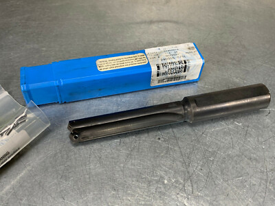 Allied Machine AMEC #Y T-A STD 3//4/" SS indexable spade insert drill thru coolant