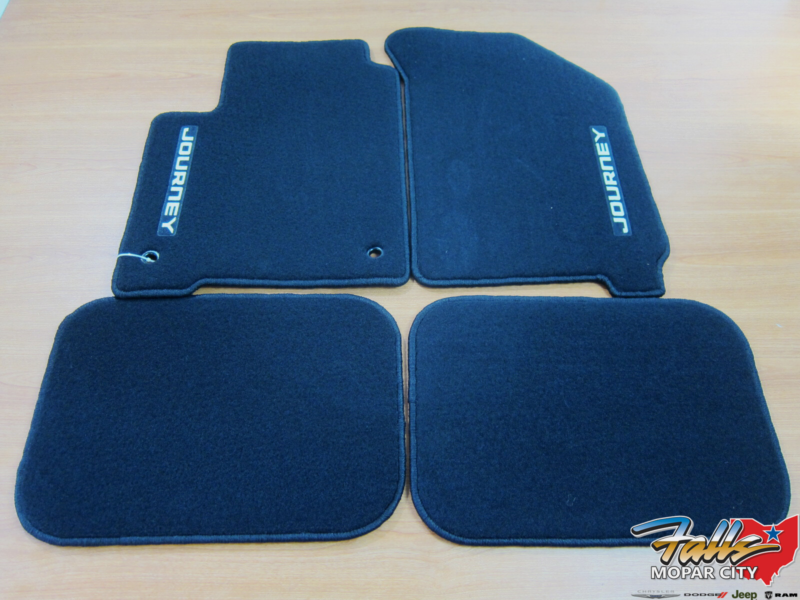 20122020 Dodge Journey Front & Second Row Black Premium Carpet Floor