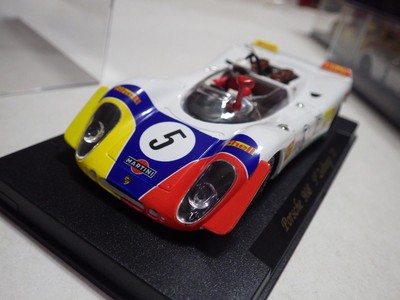 Fly Classic Spain White Porsche 908 Zeltweg Martini Plastic Slot Car 1:32