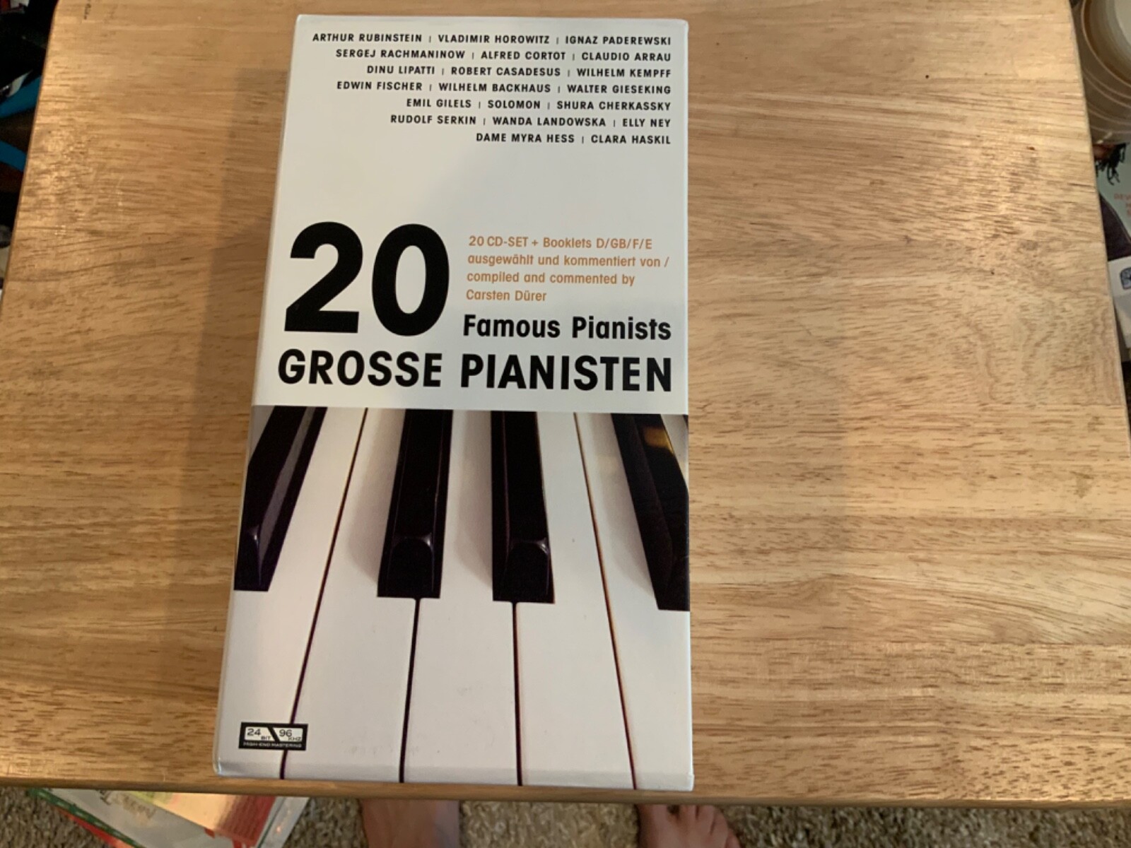 【音楽】 GROSSE PIANISTEN Famous Pianists CD 20 FAMOUS PIANIST 20 CD SET | eBay