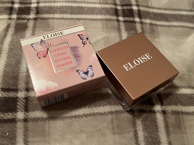 NEW NWB ELOISE BEAUTY Flawless Loose Setting Powder in Vanilla