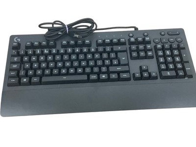 Logitech G213 Wired Gaming Keyboard USB Black QWERTY Layout Multimedia Keys