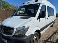 MERCEDES SPRINTER 519 3 LITRE V6 AUTOMATIC, 1 OWNER, LOW MILES, FSH, FULL AIRCON