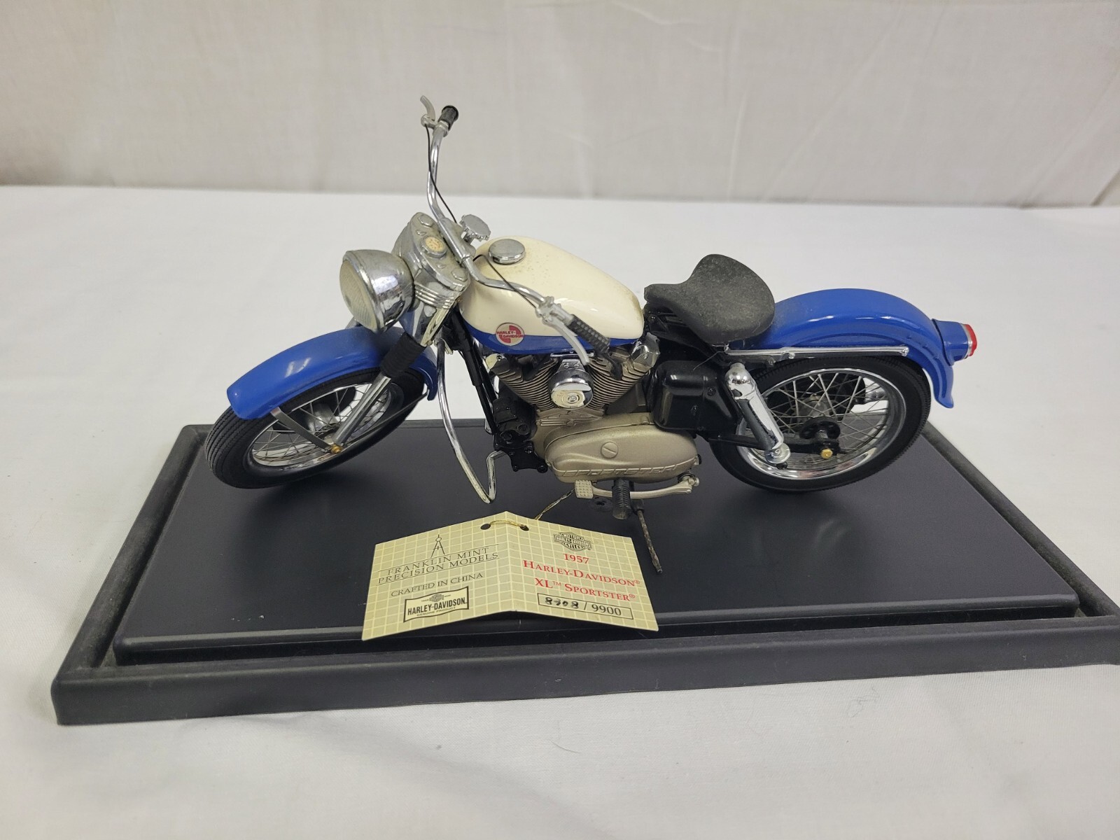 フランクリンミント製 1957年式 HD XL スポーツスター 1/10 1/10 Franklin Mint 1957 Harley Davidson XL Sportster
