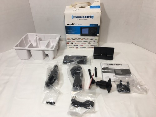 SiriusXM Satellite Radio Onyx EZ Home Kit XEZ1H1 all content are in original