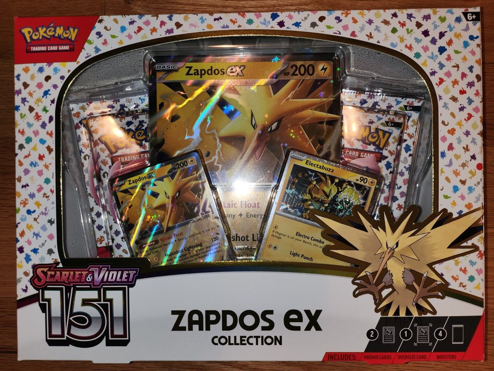 Pokemon TCG Scarlet & Violet 151 Zapdos Ex Collection |BRAND Pokemon TCG Scarlet & Violet 151 Zapdos Ex Collection |BRAND