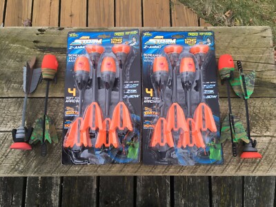 (12)ZING Air Storm Z-Ammo Soft Foam Screaming Whistle/Suction Cup Arrows