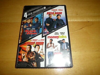 New 4 Film Favorites - Chris Tucker Collection (DVD, 2009, 2-Discs) Rush Hour