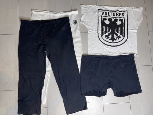 4PC Set ¥$ Kanye West Ye Ty Dolla Vultures White ShortSleeve 4PC Set ¥$ Kanye West Ye Ty Dolla Vultures White ShortSleeve