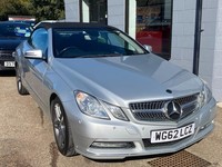 2012 Mercedes-Benz E Class E220 CDI BlueEFFICIENCY SE 2dr Tip Auto CONVERTIBLE D