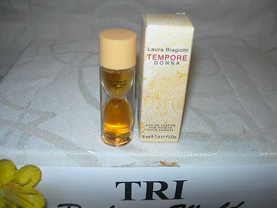 TEMPORE DONNA by Laura Biagiotti Eau de Parfum EDP Women Miniature Dab-on 5 ml
