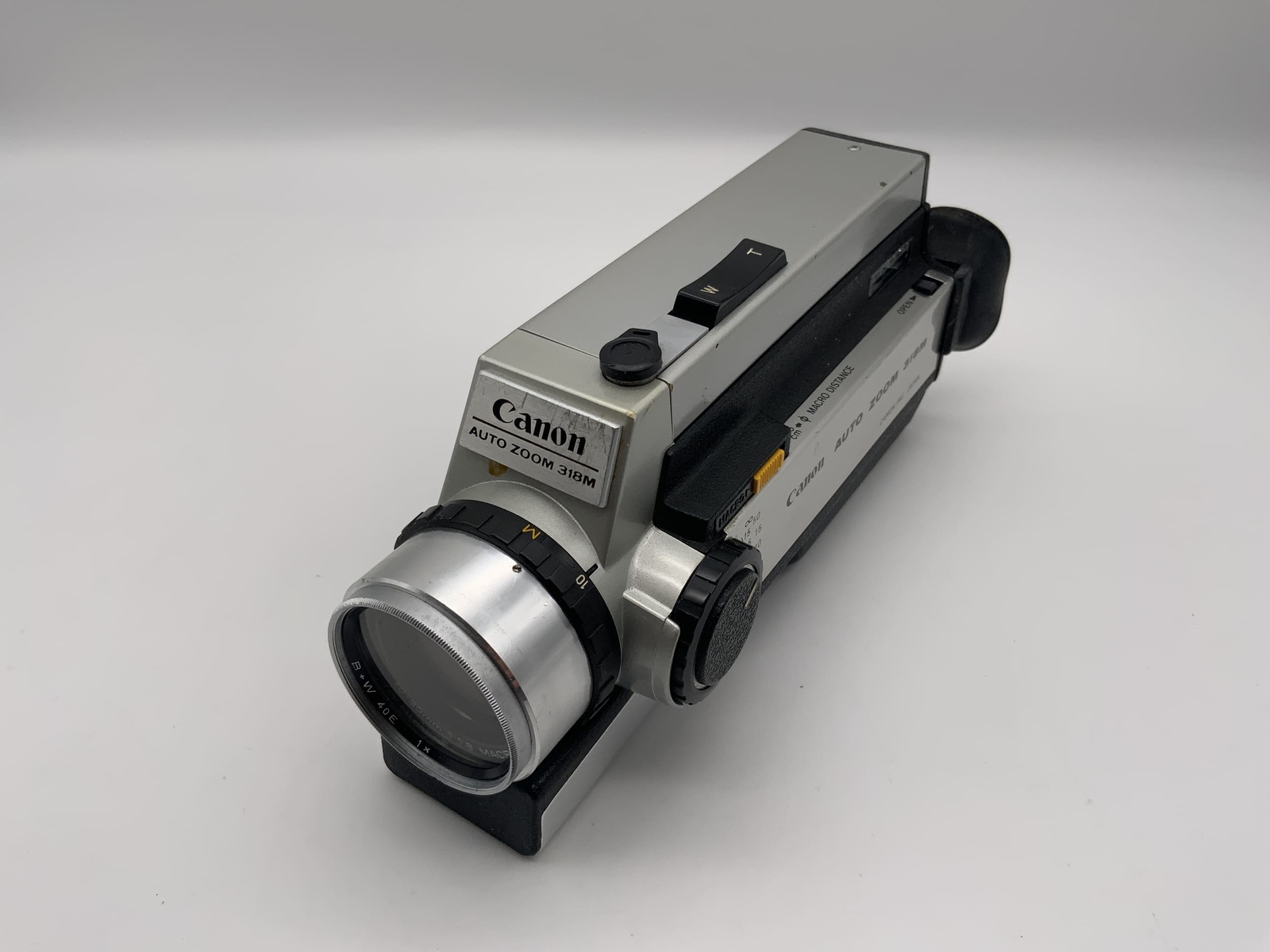 Canon Auto Zoom 318M Super 8 Cine/Movie Camera For Parts or Repair