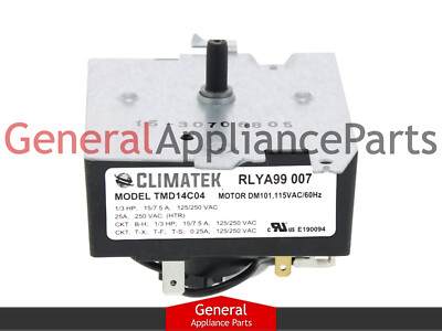 ClimaTek Dryer Timer Control replaces GE General Electric # WE04X20416 AP5805478