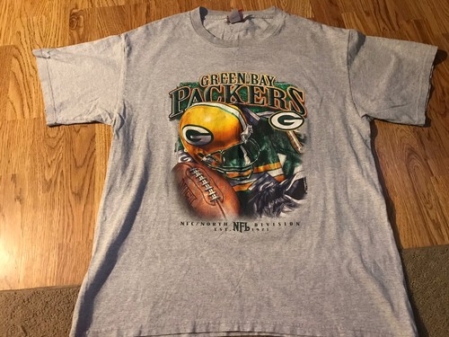【希少】vintage NFL Green Bay Packers シャツ Vintage Green Bay Packers T-shirt (L) - Etsy