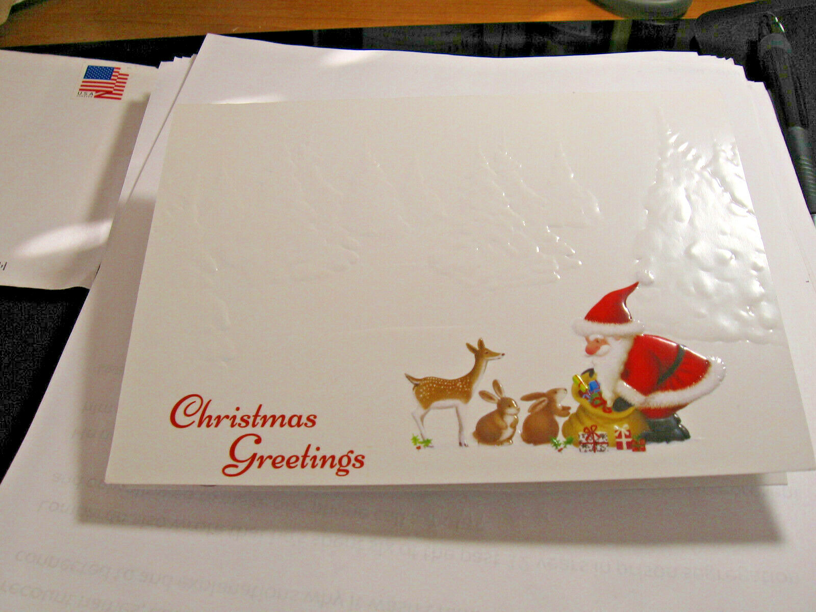 NEW YORK LUCCHESE MAFIA COP LOUIS EPPOLITO PRISON XMAS CORRESPONDENCE......