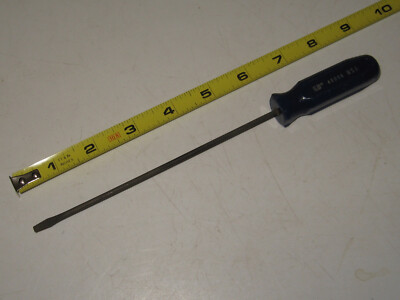 1/8'' x 6'', Slotted Screwdriver, OAL is 8-3/4'', USA, KD # 40006