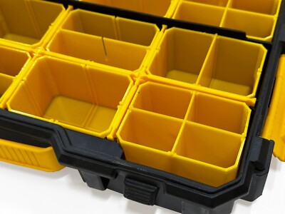 DEWALT Pro Small Parts Organizer Bin & Dividers - 10 Pack