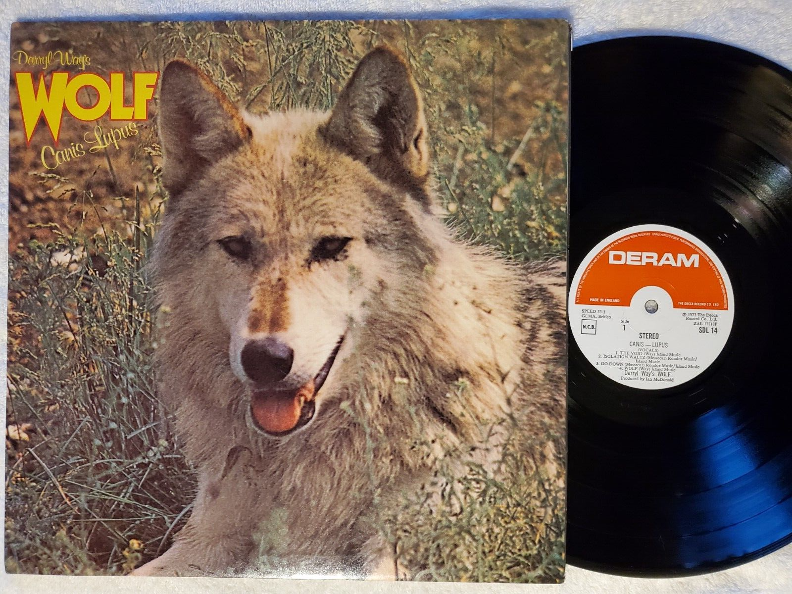 誠実 Lupus Canis WOLF WAY'S DARRYL vinyl Deram UK 1973 lp 洋楽