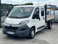 2017 Citroen Relay 2.0 BlueHDi Crew Cab Dropside 130ps Enterprise CHASSIS CAB DI