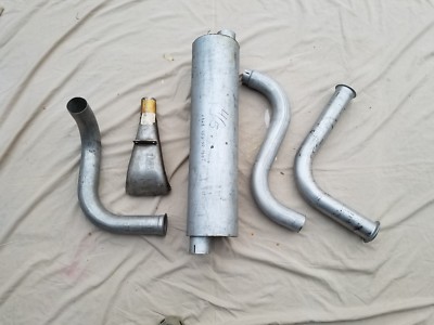 Gama Goat Exhaust Kit Muffler and Tailpipes M792 N.O.S. 6x6 Gamma