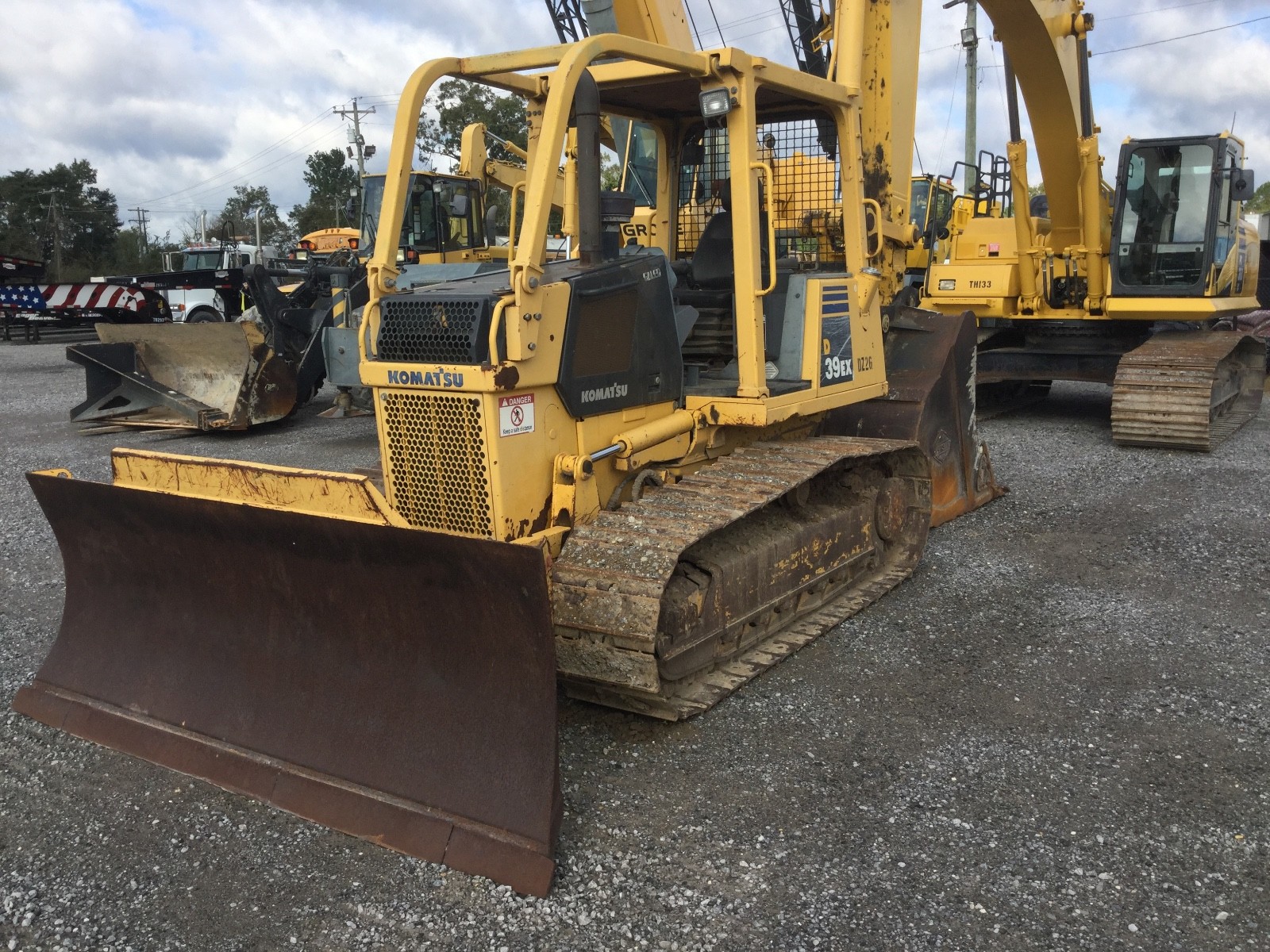 2005 Komatsu D39EX-21 Dozer, fleet maintained, 95HP, 3279 Hours, op Wt 18780