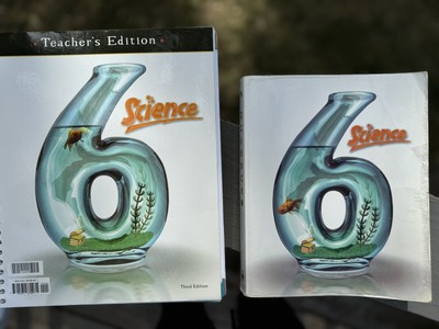 BJU Bob Jones Science 6 (3rd Ed.) 6th Grade Student Text & Teacher s Ed.