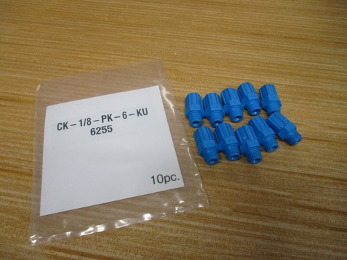 Festo CK-1/8-PK-6-KU Quick Connector 6255 (Pack of 10)