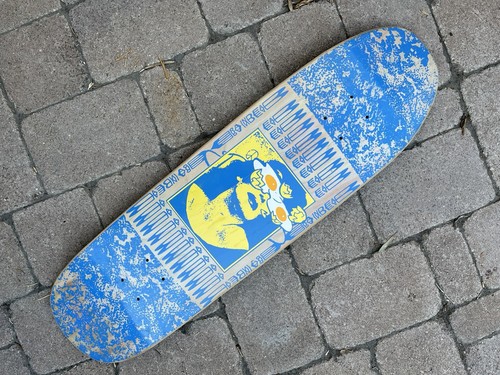 BRAIN DEAD Egg Eyes Skateboard Deck Silk Screen Sample Board