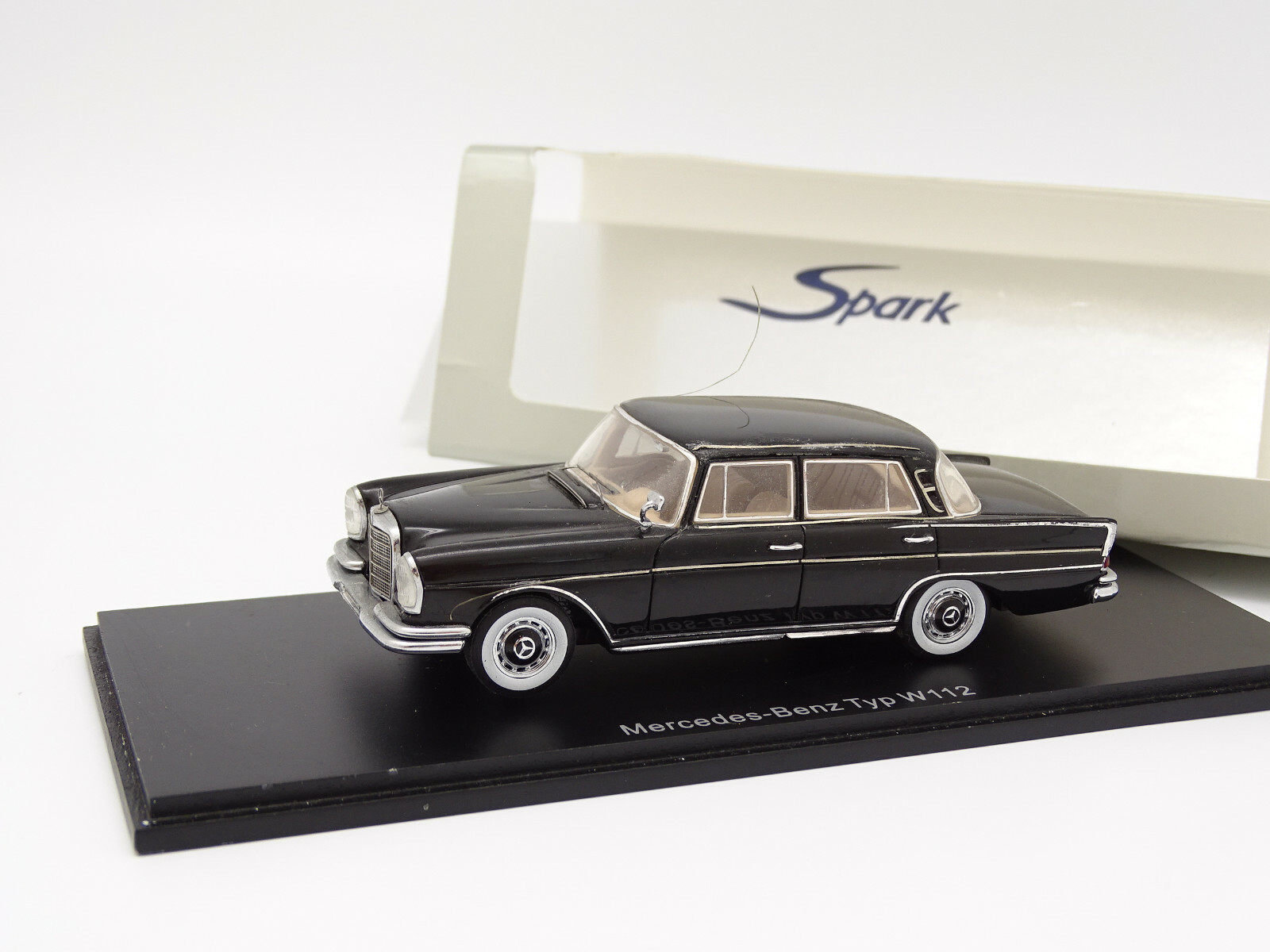 ミニカー Mercedes-Benz 300SE 1:43 SPARK Spark 1/43 - Mercedes 300 SE W112 Black | eBay