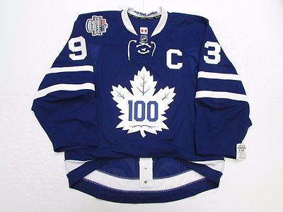 GILMOUR TORONTO MAPLE LEAFS CENTENNIAL CLASSIC ALUMNI REEBOK EDGE 2.0 JERSEY