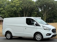 2021 [21] FORD TRANSIT CUSTOM 2.0 TDCI LIMITED 280 [130] ECO WHITE SWB TOP SPEC