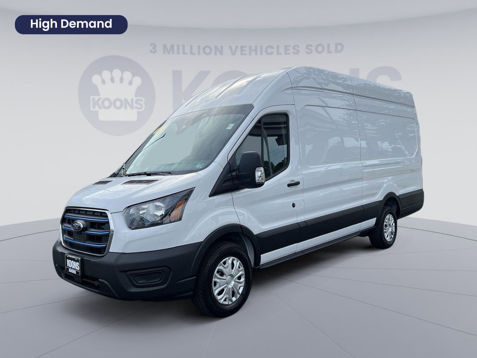 2022 Ford Etransit Cargo Van57 Milesoxford White Used Ford Etransit